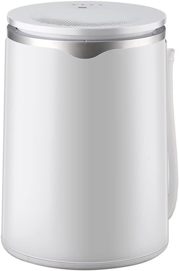 HDDFG Temperatura semi-automatica biancheria intima for la casa singola serbatoio a barilotto mini lavatrice (Color : White, Size : As the picture shows)
